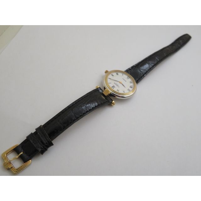 LANVIN(ランバン)のLANVIN 腕時計 ローマン ラウンドフェイス フランス製 レディースのファッション小物(腕時計)の商品写真