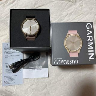 GARMIN - 【値下げ】GARMIN vivomove Style Light Gold の通販 by