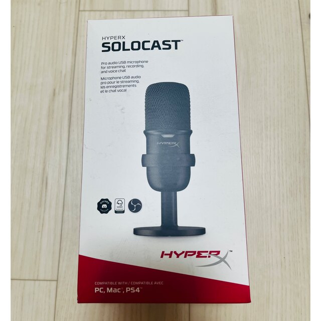 HyperX SoloCast ハイパーx ソロキャスト　他付属品 スマホ/家電/カメラのPC/タブレット(PC周辺機器)の商品写真