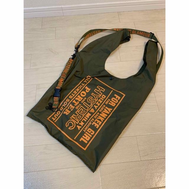 HYSTERIC GLAMOUR(ヒステリックグラマー)のヒステリックグラマー PORTER GROCERY BAG & ストラップ 2種 メンズのバッグ(エコバッグ)の商品写真