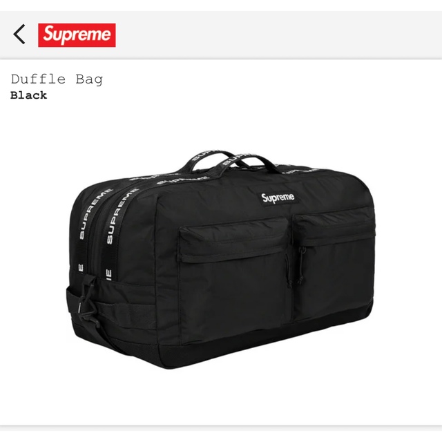 バッグSupreme Duffle Bag シュプリーム ダッフルバック