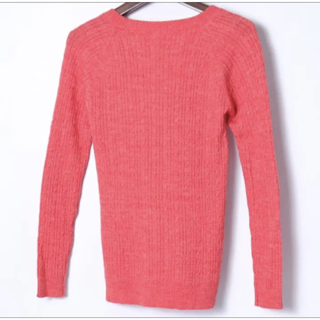 BEAMS(ビームス)の⭐️完売⭐️ 新品 ビームスハート 蛍光 ピンク 長袖 セーター フリーサイズ レディースのトップス(ニット/セーター)の商品写真