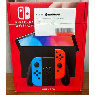 ニンテンドースイッチ(Nintendo Switch)のNintendo Switch 有機ELモデル 本体 新品・未使用(家庭用ゲーム機本体)