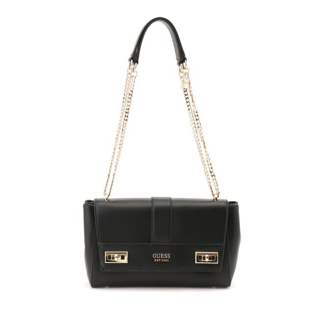 【ブラック(BLA)】(W)KATEY Flap Shoulder Bag