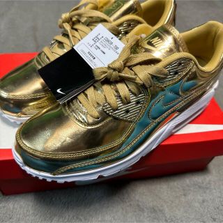 ナイキ(NIKE)の新品　未使用　ナイキ　エア　マックス 90 SP ゴールドCQ6639-700(スニーカー)