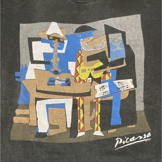 90s ピカソ picasso Tシャツ art アートT 80s total-pl.co.jp