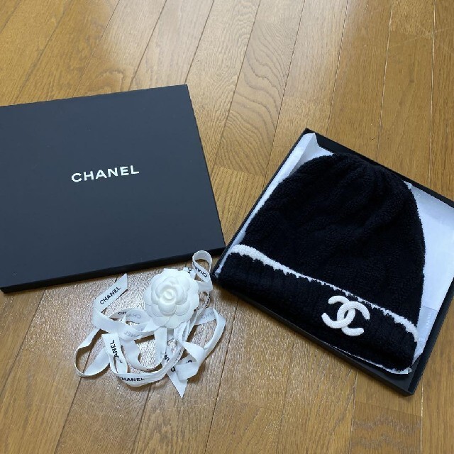 CHANEL シャネル ニット帽 カシミヤ 新品未使用 - library