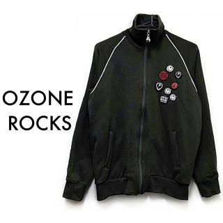 OZONE ROCKS - オゾンロックス ジャケット S 黒 シワ加工 ベスト 2WAY ...