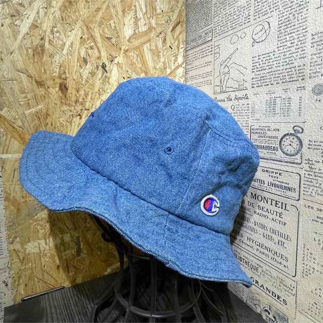 Champion(チャンピオン)のchampion×RAGEBLUE チャンピオン×レイジブルー デニムハット メンズの帽子(ハット)の商品写真