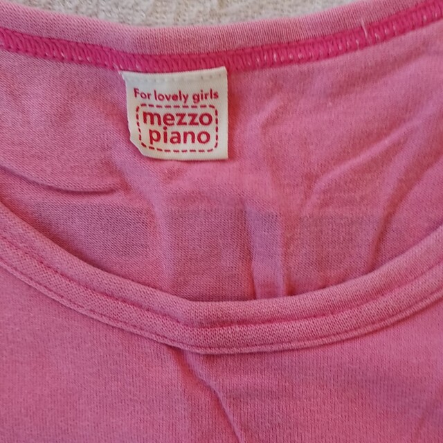 mezzo piano(メゾピアノ)のメゾピアノ　150　タンクトップ キッズ/ベビー/マタニティのキッズ服女の子用(90cm~)(Tシャツ/カットソー)の商品写真