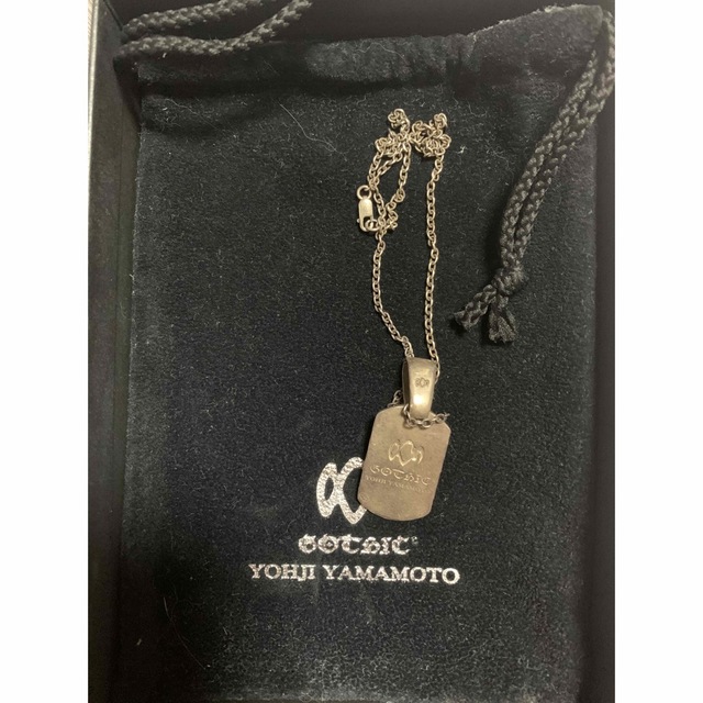 Yohji Yamamoto(ヨウジヤマモト)のGothic yohji yamamoto ドックタグネックレス メンズのアクセサリー(ネックレス)の商品写真