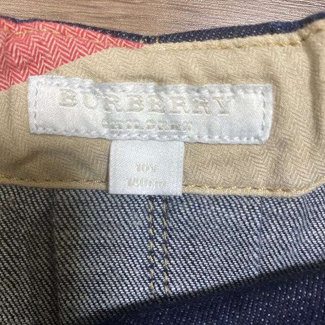 BURBERRY(バーバリー)のBurberry♡デニムラップスカート キッズ/ベビー/マタニティのキッズ服女の子用(90cm~)(スカート)の商品写真