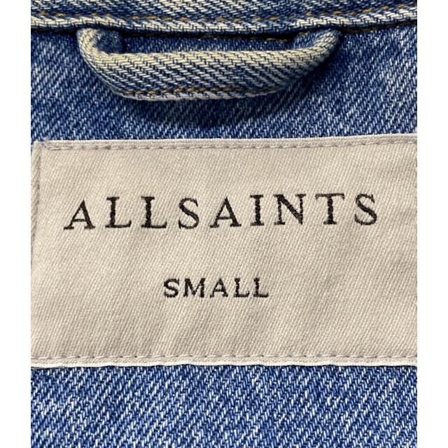 All Saints(オールセインツ)のGジャン デニムジャケット ※ダメージ加工仕様 レディース S レディースのジャケット/アウター(Gジャン/デニムジャケット)の商品写真