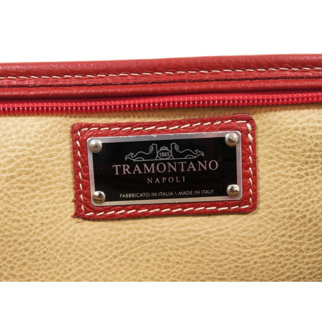 TRAMONTANO - 【中古】トラモンターノ TRAMONTANO シボ革 レザー