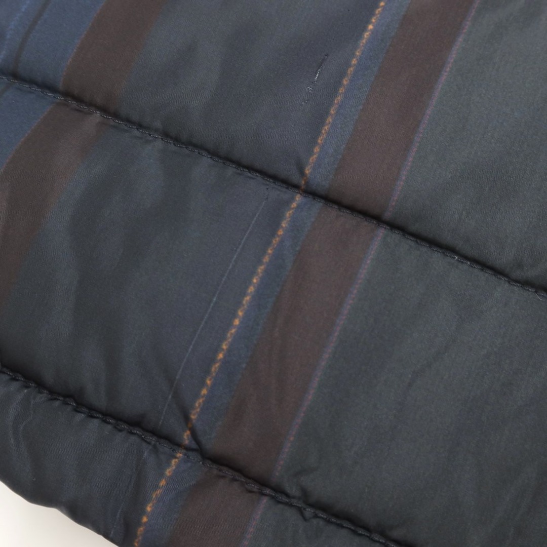エトロ ETRO ナイロン ストライプ ダウンジャケット ブルゾン【サイズL】【メンズ】 5