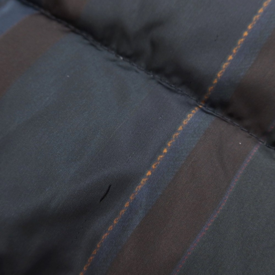 エトロ ETRO ナイロン ストライプ ダウンジャケット ブルゾン【サイズL】【メンズ】 6