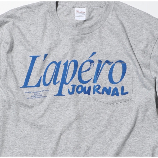 aww magazine L'APÉRO JOURNAL TEE