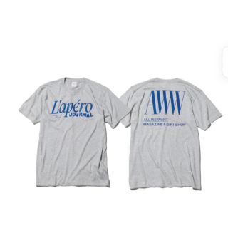 ワンエルディーケーセレクト(1LDK SELECT)のaww magazine L'APÉRO JOURNAL TEE(Tシャツ/カットソー(半袖/袖なし))