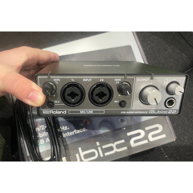 Roland(ローランド)のRoland Rubix22 楽器のDTM/DAW(オーディオインターフェイス)の商品写真