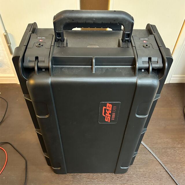 SKB iSF2U コンボラックケース2U(キャリー、ハンドル付き)