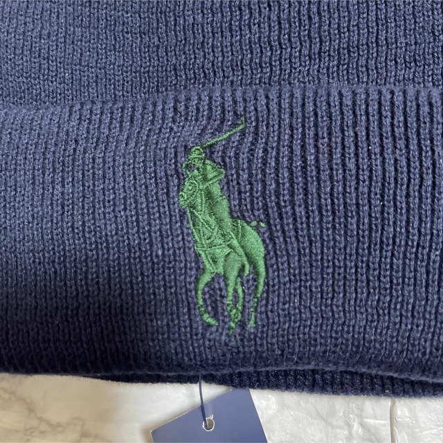 POLO RALPH LAUREN(ポロラルフローレン)のポロ ラルフローレン ニット帽 メンズ レディース メンズの帽子(ニット帽/ビーニー)の商品写真