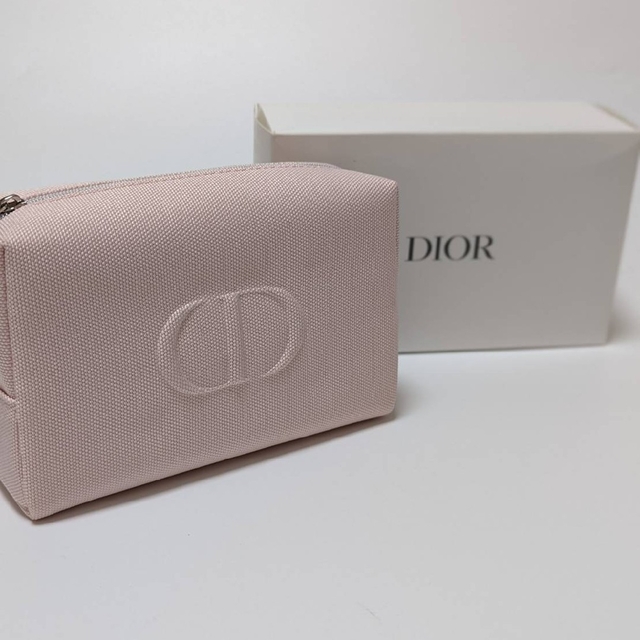 SALE/63%OFF】 Dior ノベルティ ポーチ ピンク キャンバス superior ...