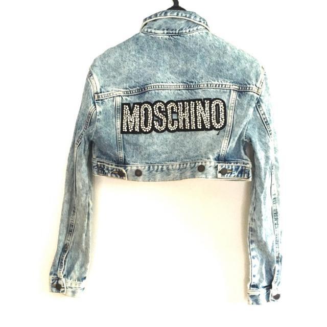 MOSCHINO(モスキーノ)のモスキーノ Gジャン サイズXS レディース - レディースのジャケット/アウター(Gジャン/デニムジャケット)の商品写真