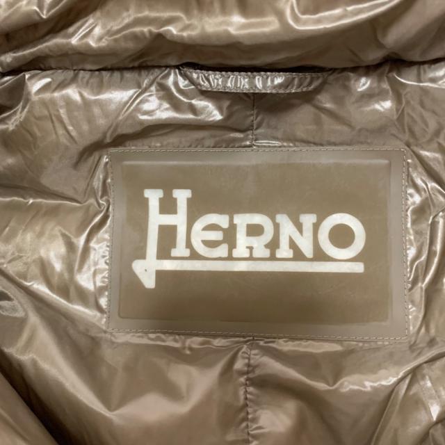 HERNO(ヘルノ)のヘルノ ダウンコート サイズ42 M美品  - レディースのジャケット/アウター(ダウンコート)の商品写真