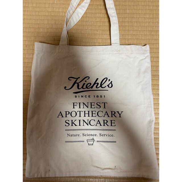 Kiehl's(キールズ)のキールズ  KIEHL’S エコバック　買い物バック　生成　 レディースのバッグ(エコバッグ)の商品写真