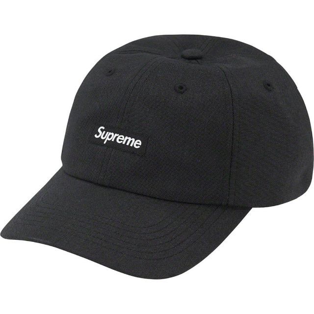 Supreme Brushed Cordura Small Box キャップ 黒フリーシーズン