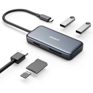 アンカー(Anker)のAnker USB-C ハブ Premium 5-IN-1    (PC周辺機器)