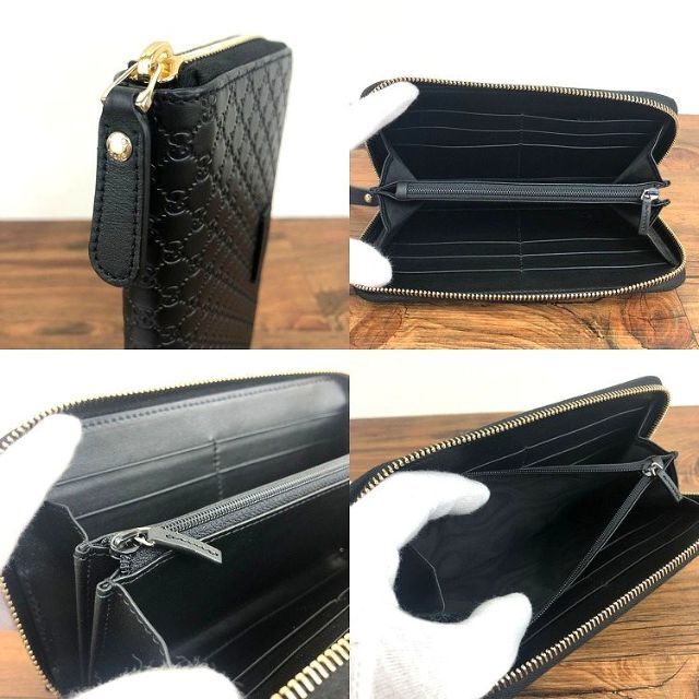 未使用品 GUCCI ジップウォレット 449391 153 新品登場