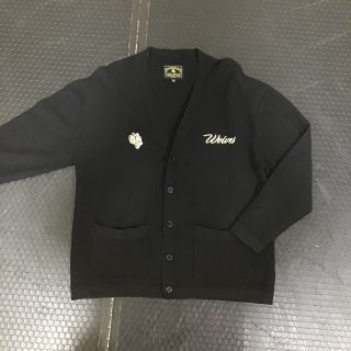 VARSITY CARDIGAN IN BLACK   ダルクスポーツ(カーディガン)