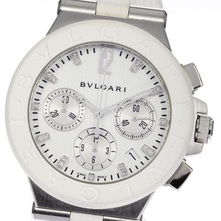 ブルガリ(BVLGARI)の【BVLGARI】ブルガリ ディアゴノ デイト クロノグラフ DG40SCH 自動巻き メンズ_716769【ev20】(腕時計(アナログ))