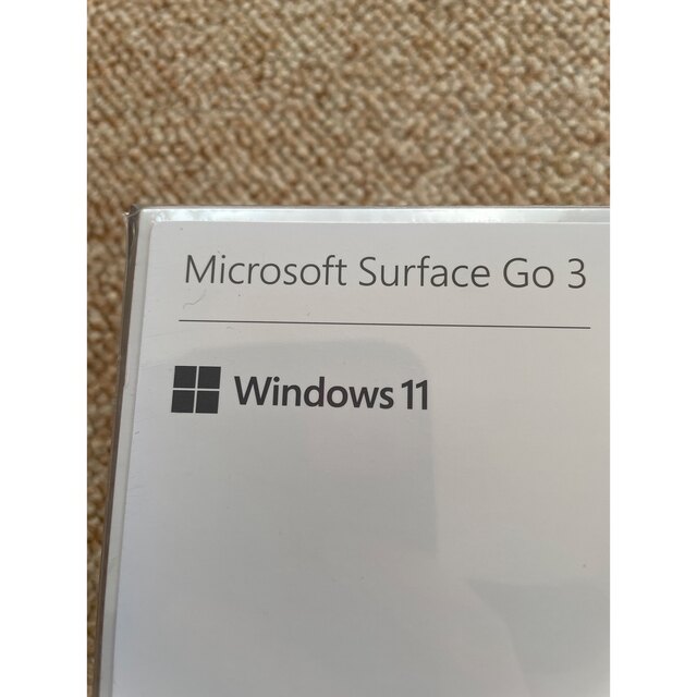 Microsoft(マイクロソフト)の【新品　保証あり】surface go3 8V600015 officeなし スマホ/家電/カメラのPC/タブレット(タブレット)の商品写真