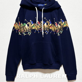 ラルフローレン(Ralph Lauren)の【Ralph Lauren】ラルフローレン グラフィックポロ フーディ パーカー(パーカー)