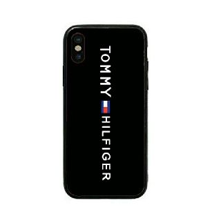 トミーヒルフィガー(TOMMY HILFIGER)の　ガラスケース　iPhoneケース　トミーヒルフィガー　tommy hilfig(iPhoneケース)