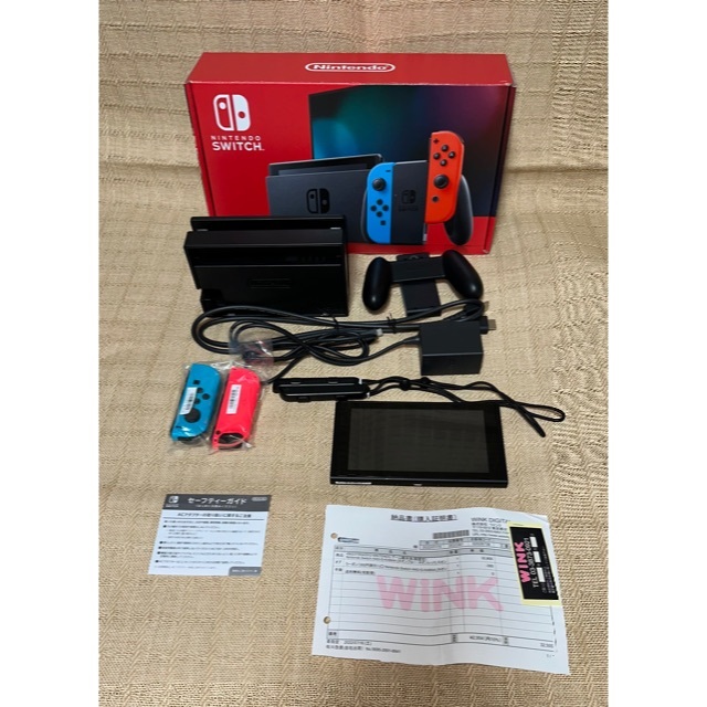 Nintendo Switch - 美品　Nintendo Swich 本体　ネオンブルー・ネオンレッド