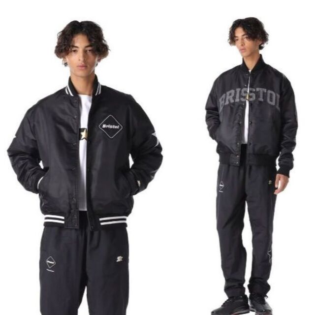 19AW FCRB × STARTER リバーシブル スタジャン 黒 223M△ 商品の状態