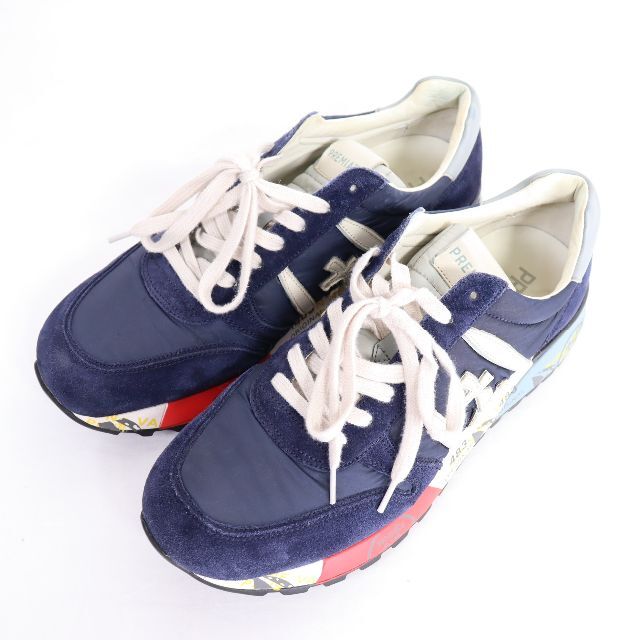 PREMIATA　プレミアータ　スニーカー　メンズ　ネイビー　USED