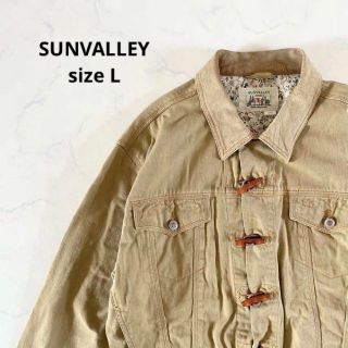 サンバレー(SUNVALLEY)の【美品】Lサイズ 古着 ジャケット トグルボタン アウター ふるじょ(その他)