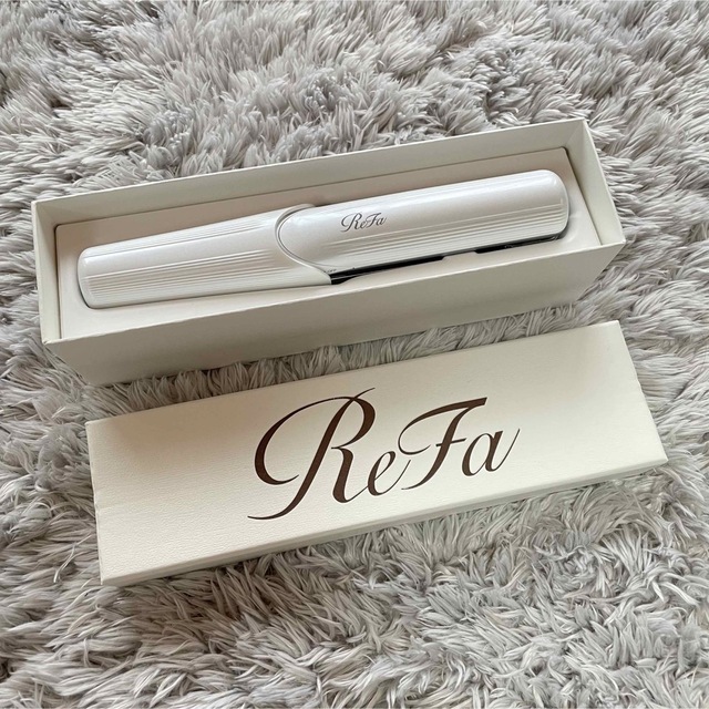 ReFa(リファ)の【再値下げ】ReFa ビューテック フィンガーアイロン RE-AI02A スマホ/家電/カメラの美容/健康(ヘアアイロン)の商品写真