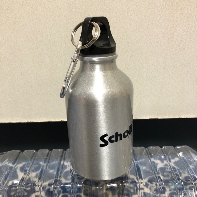 Schott カラビナ付きアルミボトル　300ml   ツヤあり スポーツ/アウトドアのスポーツ/アウトドア その他(その他)の商品写真