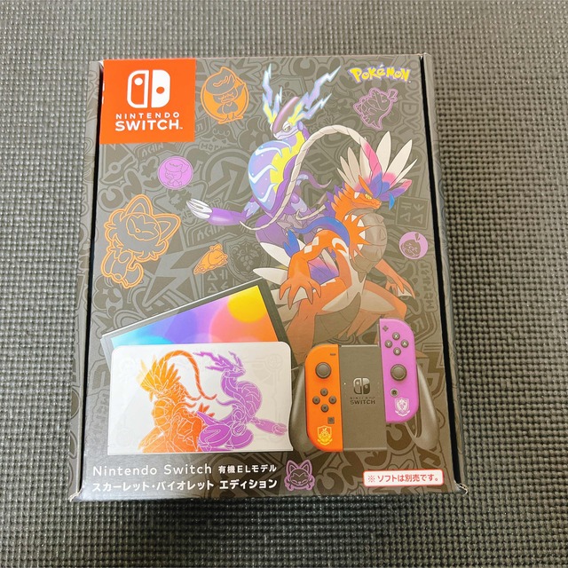 任天堂Switch 本体 ポケモン スカーレット バイオレット エディション-