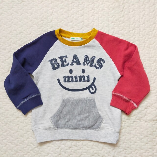 こども ビームス(コドモビームス)のBEAMS mini  キッズ長袖トップス　100cm キッズ/ベビー/マタニティのキッズ服男の子用(90cm~)(Tシャツ/カットソー)の商品写真