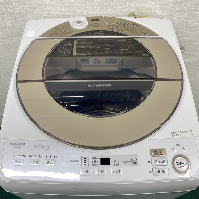 保障できる】 シャープ ES-GE6F 全自動洗濯機 sushitai.com.mx
