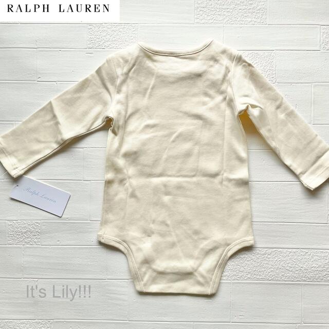 Ralph Lauren(ラルフローレン)の6m70cm 2枚セット　ラルフローレン ロンパース キッズ/ベビー/マタニティのベビー服(~85cm)(ロンパース)の商品写真