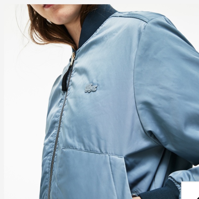 LACOSTE L!VE(ラコステライブ)のラコステ　ボンバージャケット　リバーシブル　MA-1 メンズのジャケット/アウター(ブルゾン)の商品写真