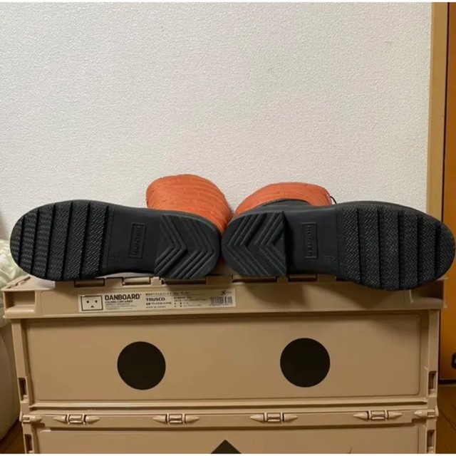 HUNTER(ハンター)のHunter スノーブーツ　レインブーツ　オレンジ　24㎝ レディースの靴/シューズ(ブーツ)の商品写真