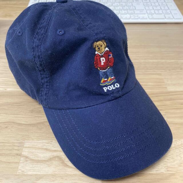 POLO RALPH LAUREN(ポロラルフローレン)のナオキック様専用【美品】POLO ラルフローレン ポロベア帽子 レディースの帽子(キャップ)の商品写真